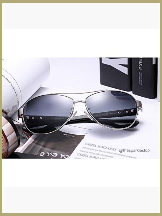 Polarized Sunglasses UV Protection Ultra-Lightweight Metal Frame Driving Glasses main image 5